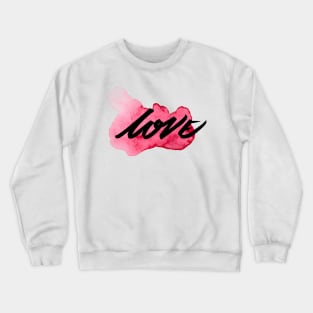love design Crewneck Sweatshirt